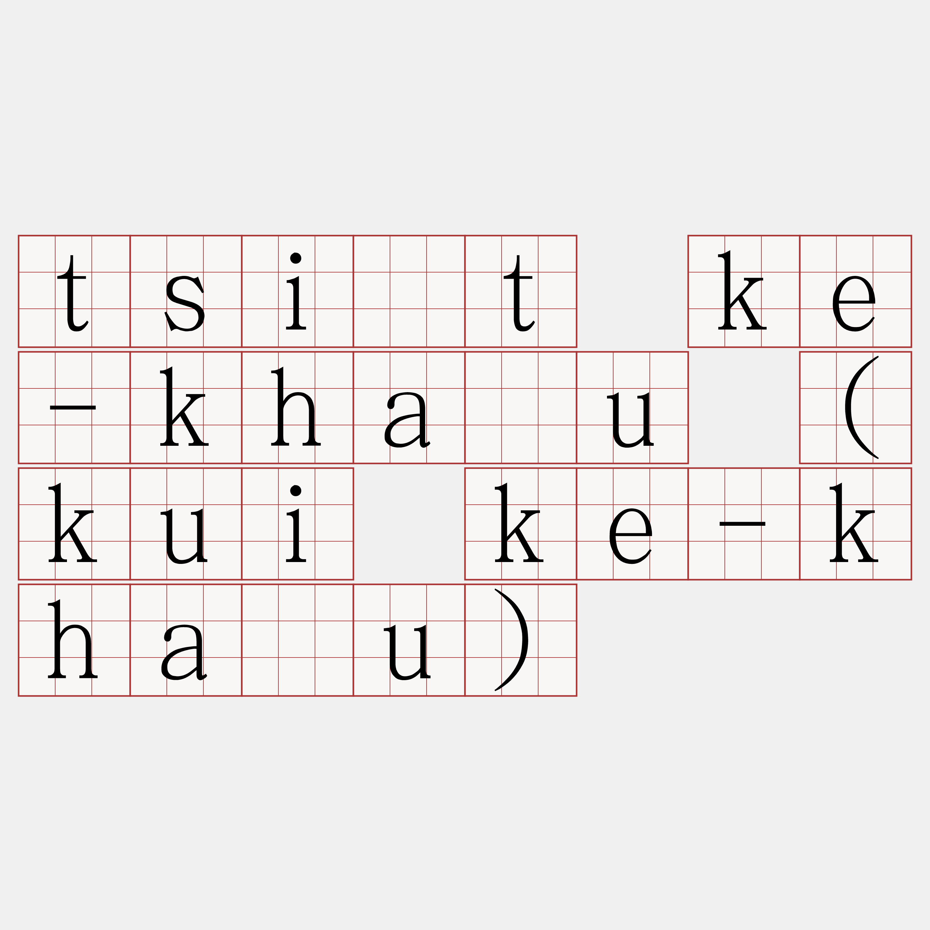 tsi̍t ke-kháu (kui ke-kháu)